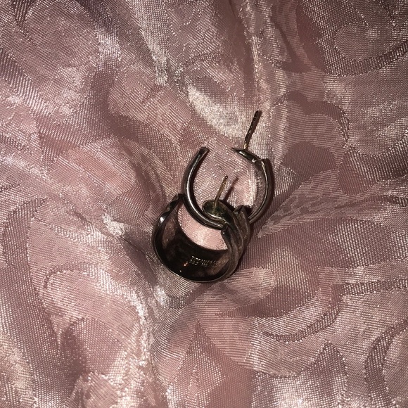 Estate Tiffany and Co sterling silver vintage earrings - Picture 2 of 6